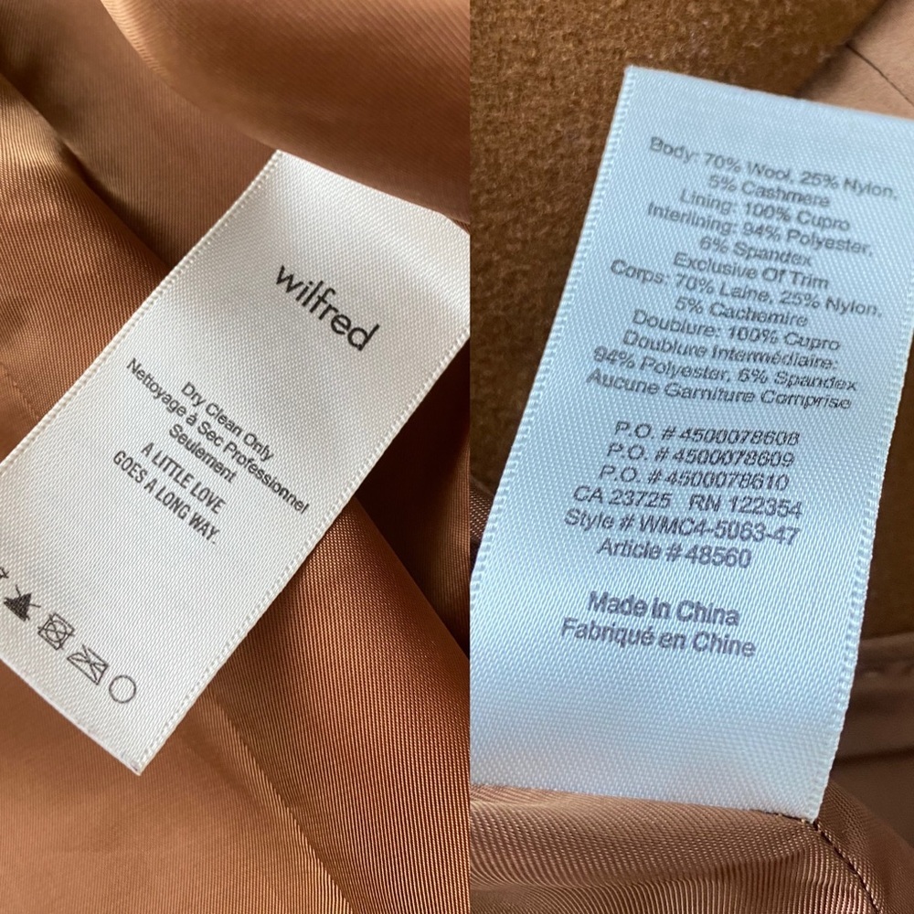 ARITZIA Wilfred Cocoon Coat - Picture 13 of 13